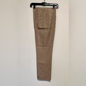 Ann Taylor tan ankle length pants, Size 2